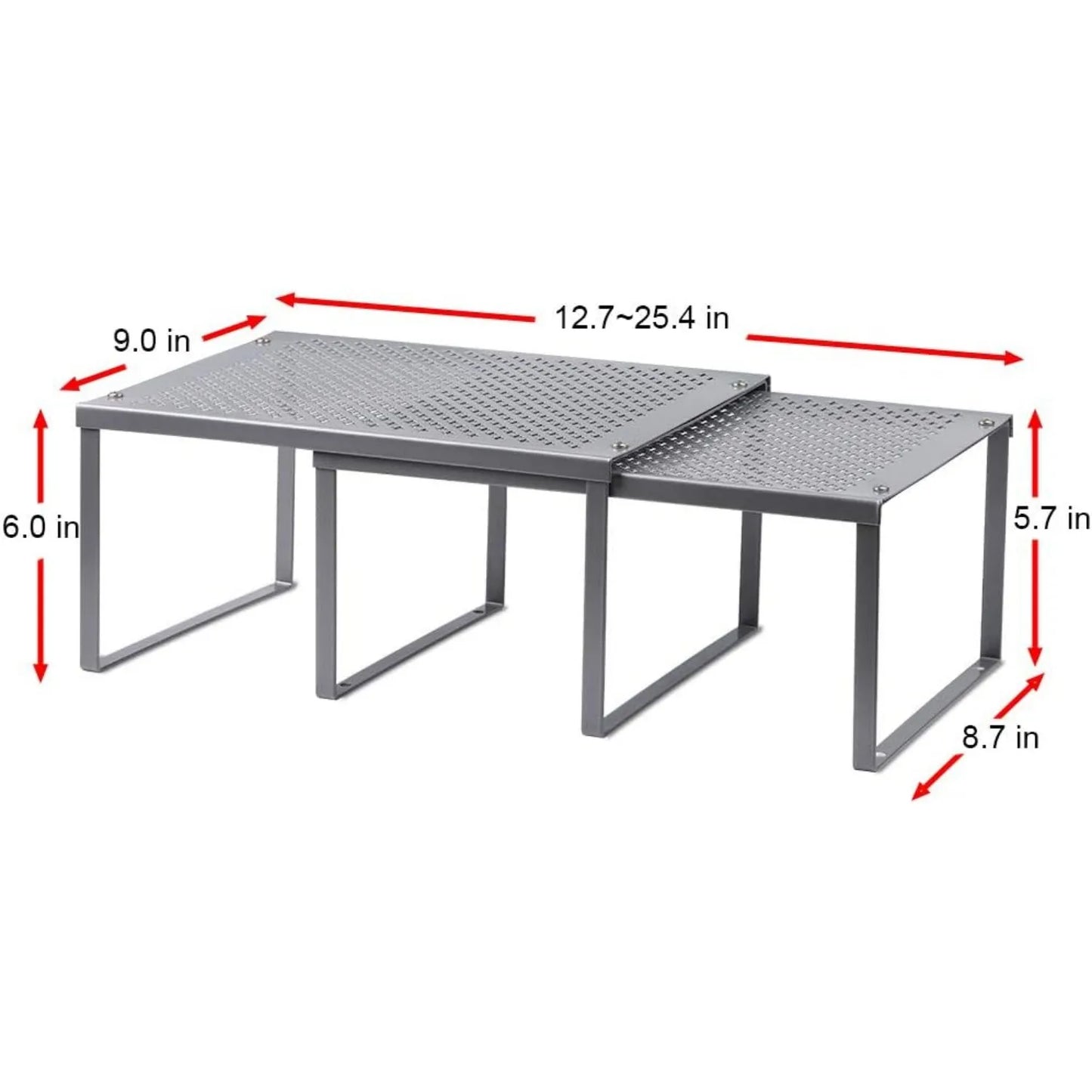 Kitchen Shelf Organizer for Counter Cupboard Pantry