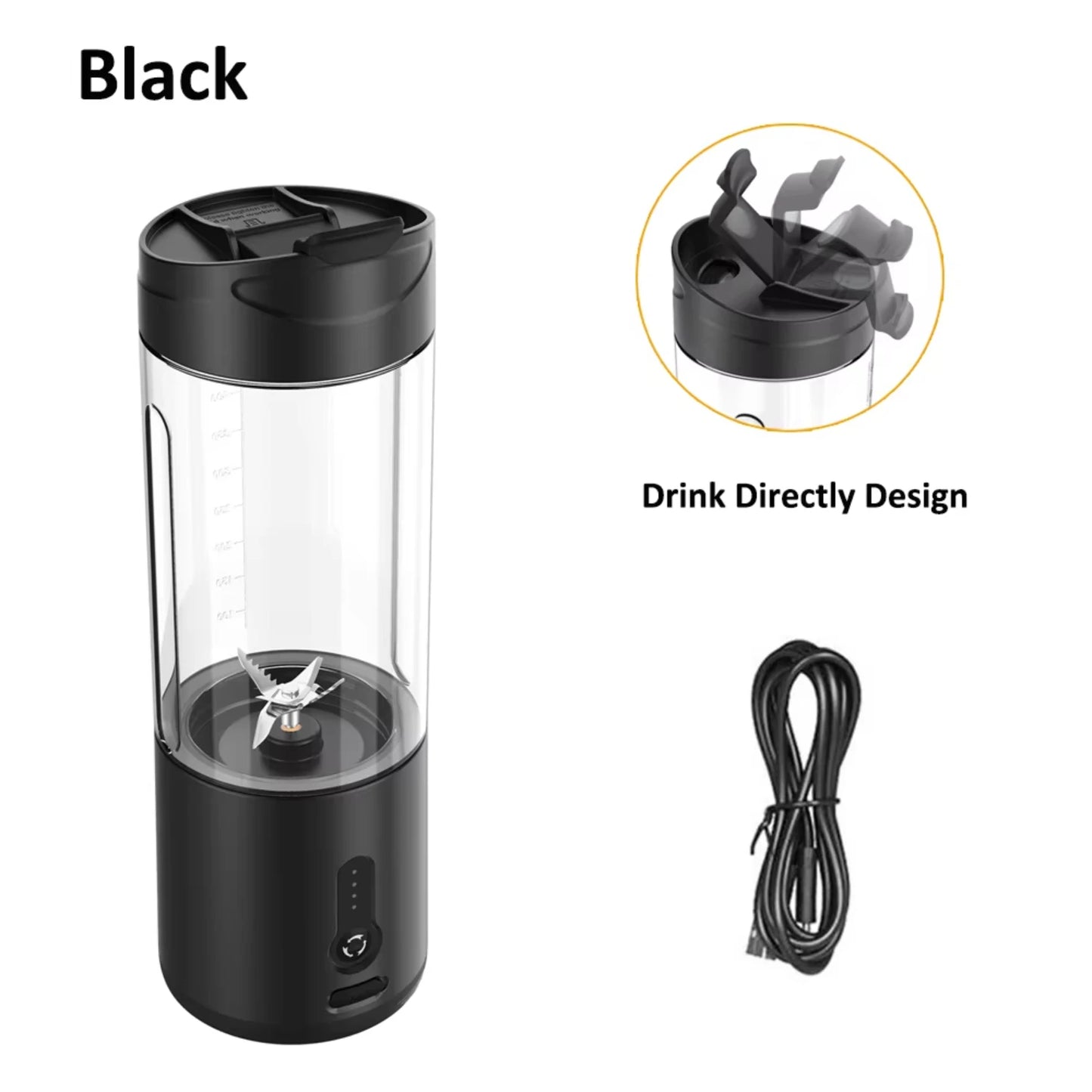 Mini Portable Blender Smoothies Blender  Fruit Juicer Machine
