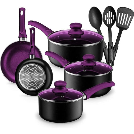 11 Pieces Pots and Pans Set