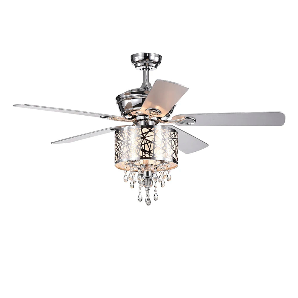 Elegant Metal 52-inch Ceiling Fan