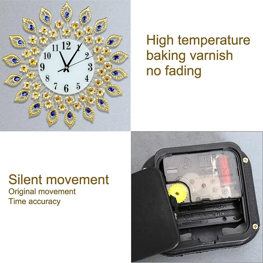 Crystal Wall Clock