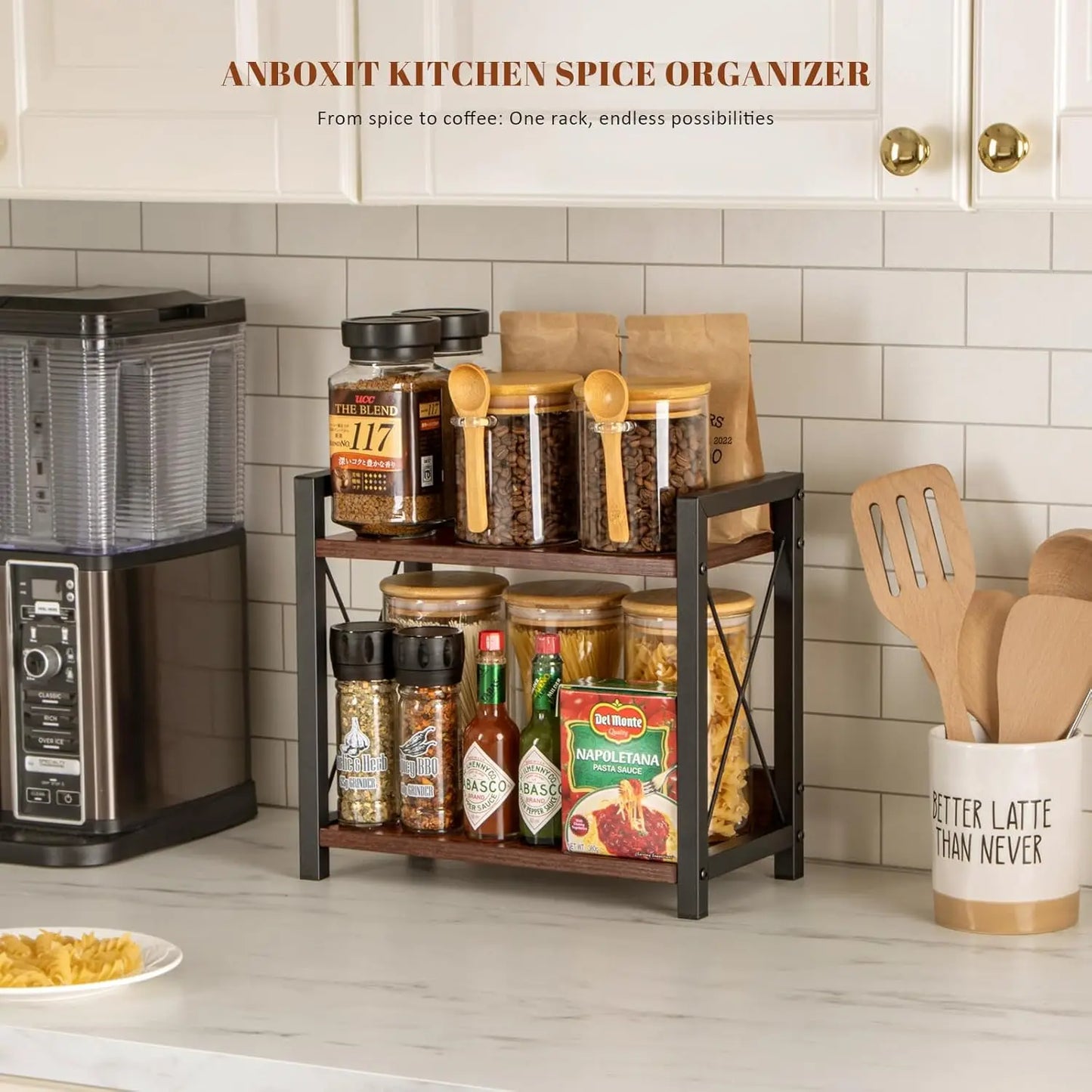 Counter Coffee Bar Organizer