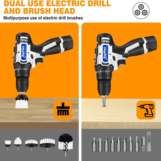 Cordless Electric Cleaning Tool Set