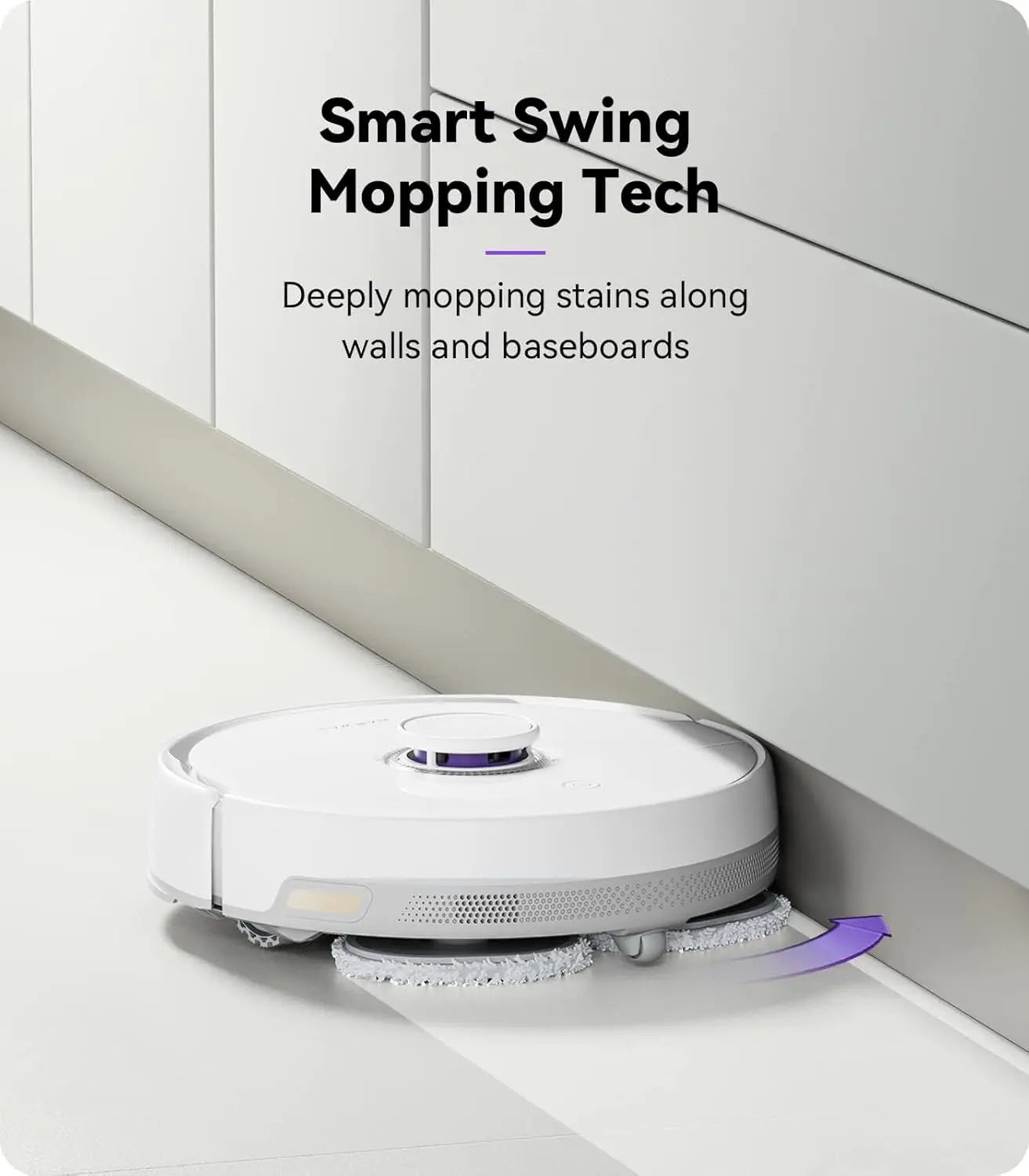 Robot Vacuum and Mop Comb Washing & Drying