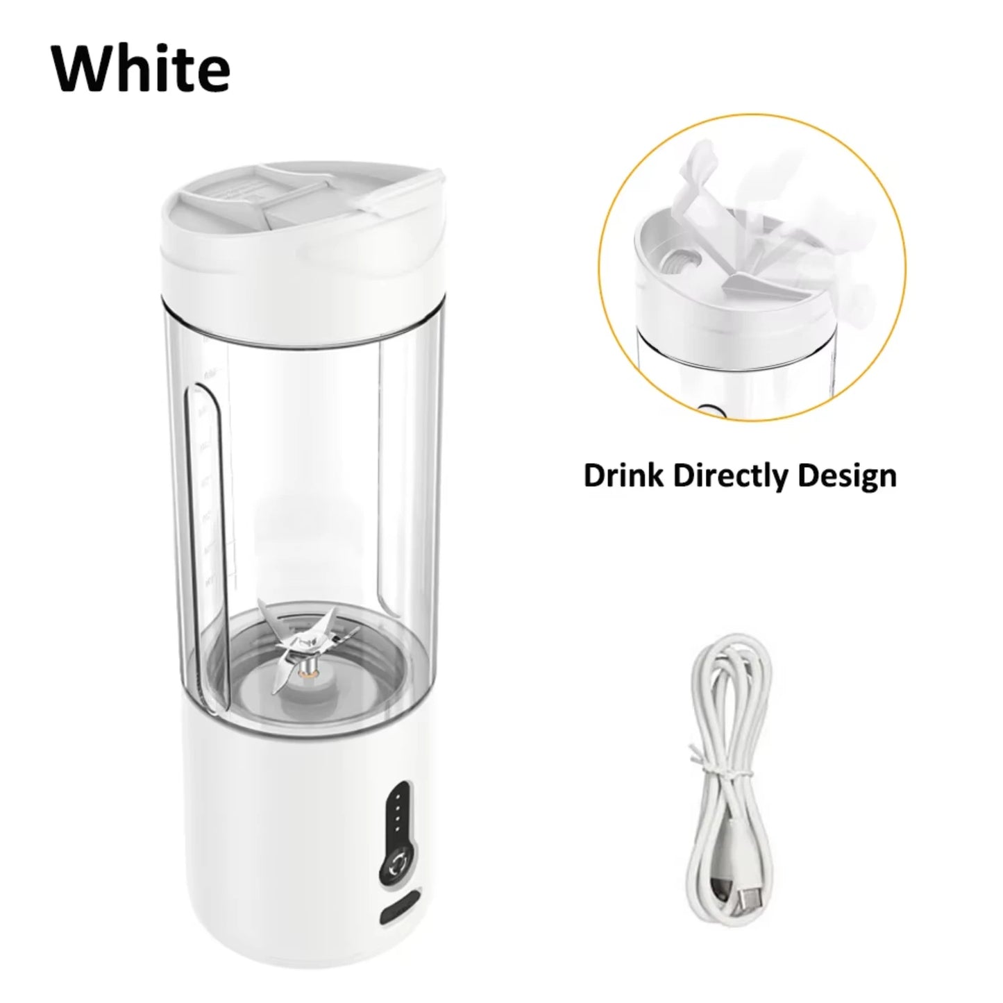 Mini Portable Blender Smoothies Blender  Fruit Juicer Machine