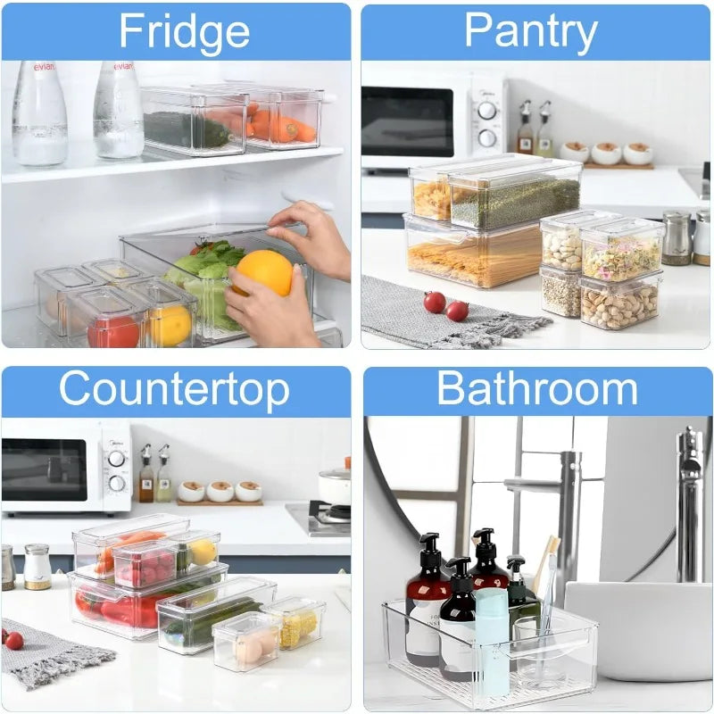 10 Pack Fridge Organizer