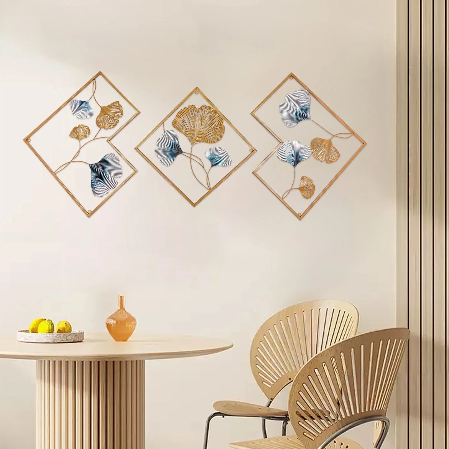 Metal Wall Art Hanging Sculpture Decor