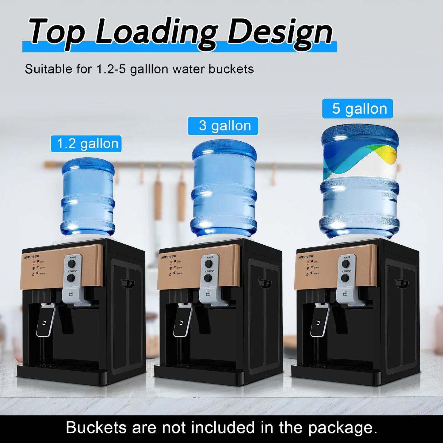 Desktop Electric Hot and Cold Water Dispenser