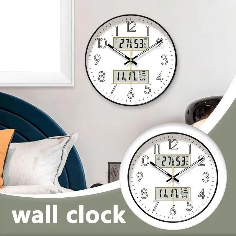 Modern Design Round Clock