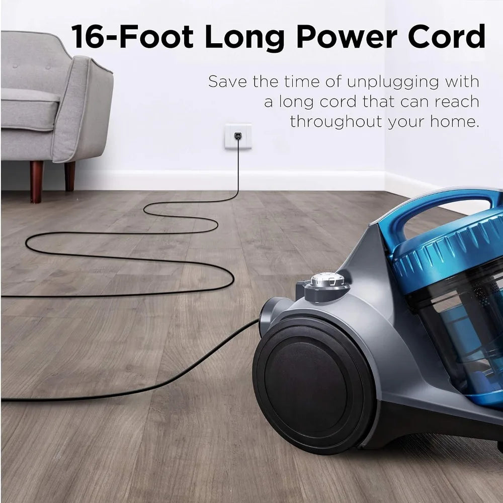 2-In-1 Integrated Bagless Canister Vacuum Cleaner