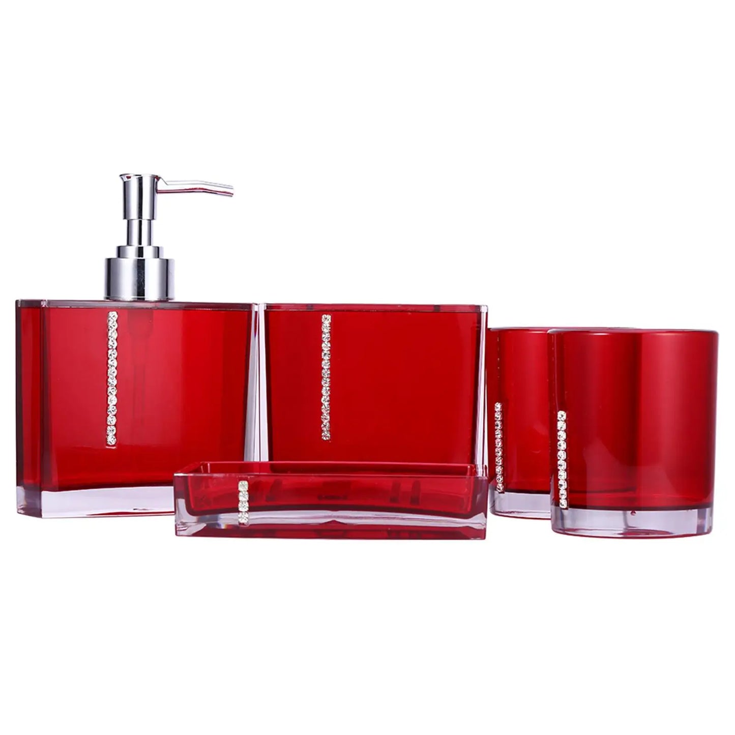 5-Piece Bathroom Accessory Set