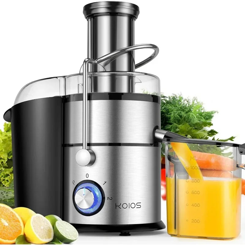 Centrifugal Juicer Machines, Juice Extractor with Extra Large 3inch Feed Chute