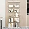 Glass Display Cabinet with 5 Shelves