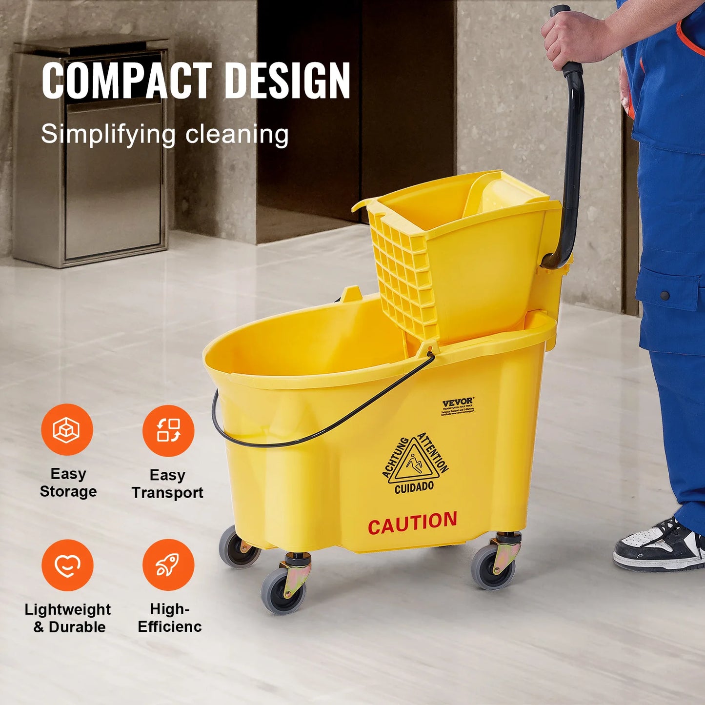 Commercial Mop Bucket