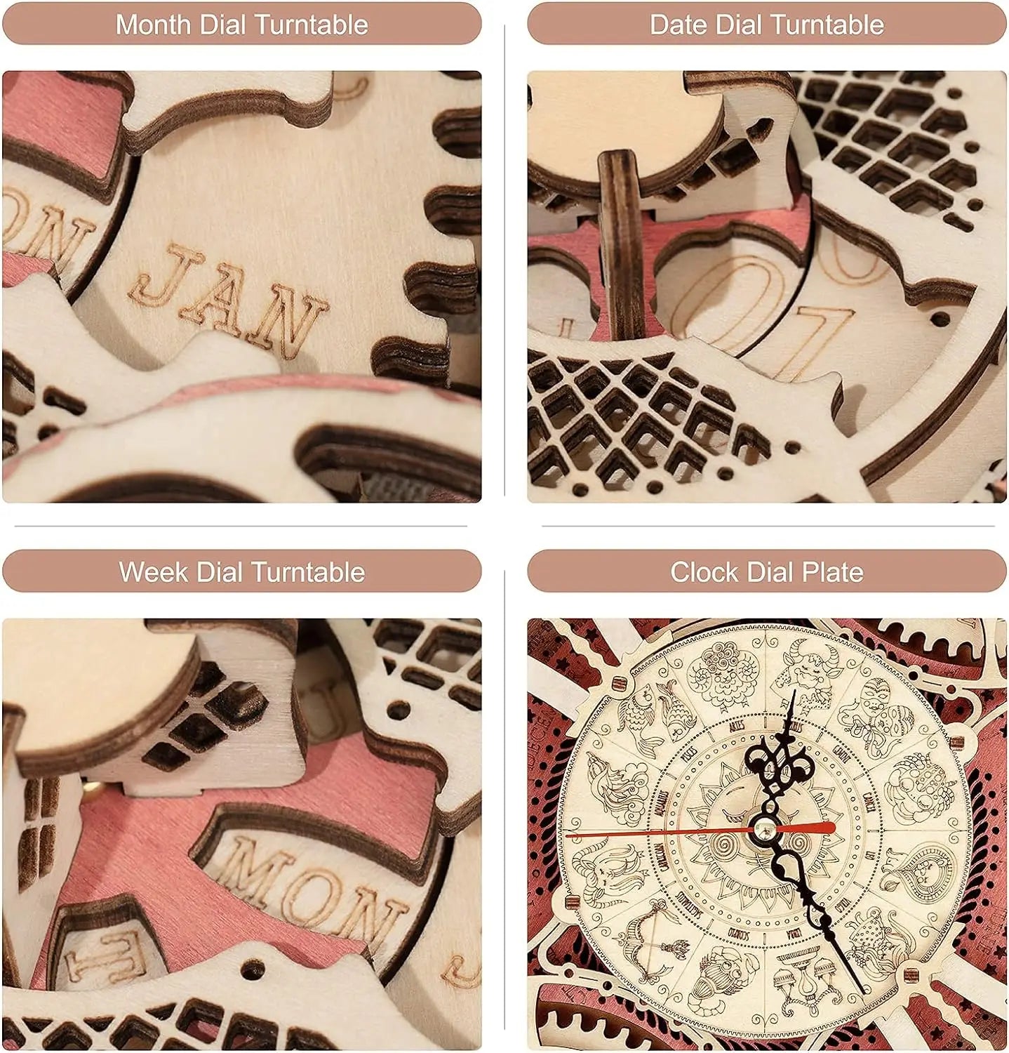 Zodiac Wall Clock