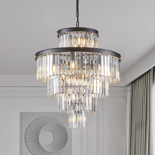 23.6inch Modern Crystal Chandelier