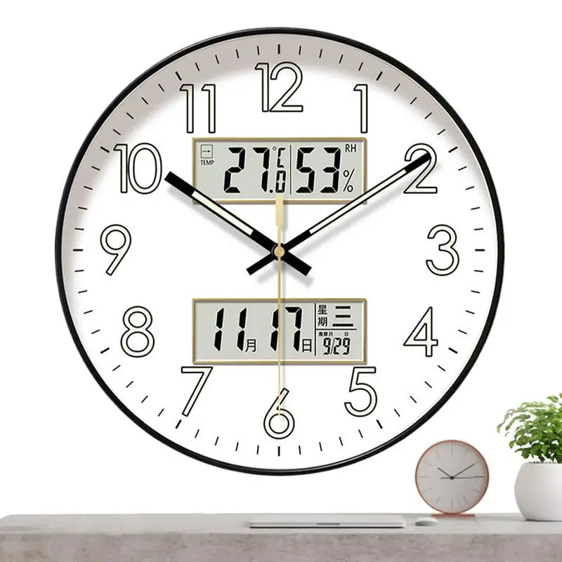 Modern Design Round Clock