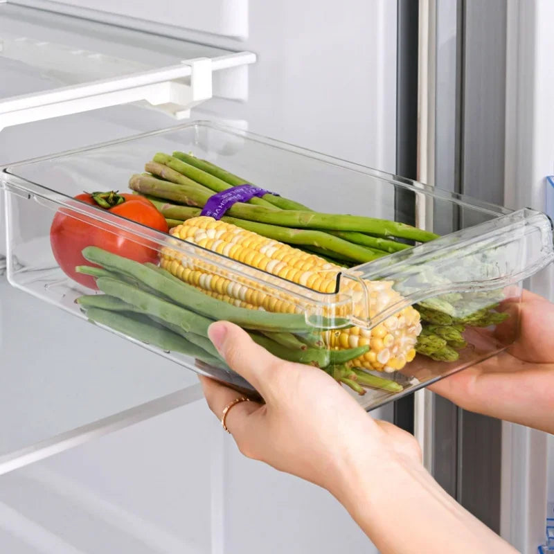 Kitchen Storage Box Fruit Vegetable Preservation Organizer