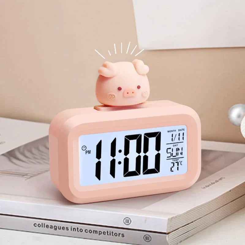 Desk Digital Kawaii Alarm Clock