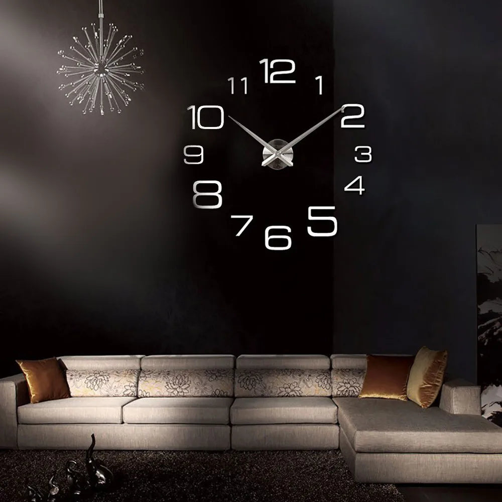Mirror Wall Clock