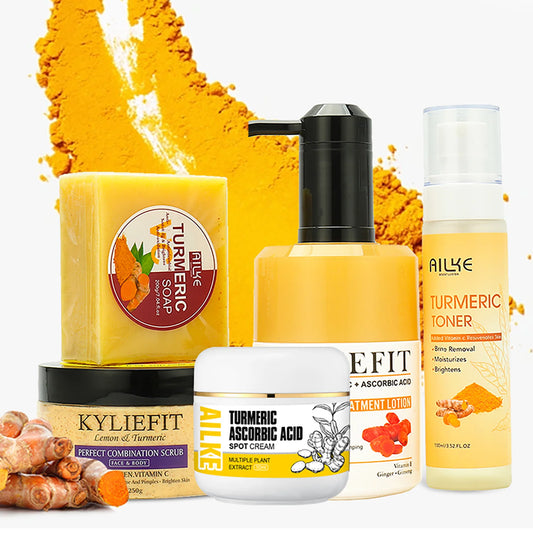 Organic Turmeric Skin Care Set