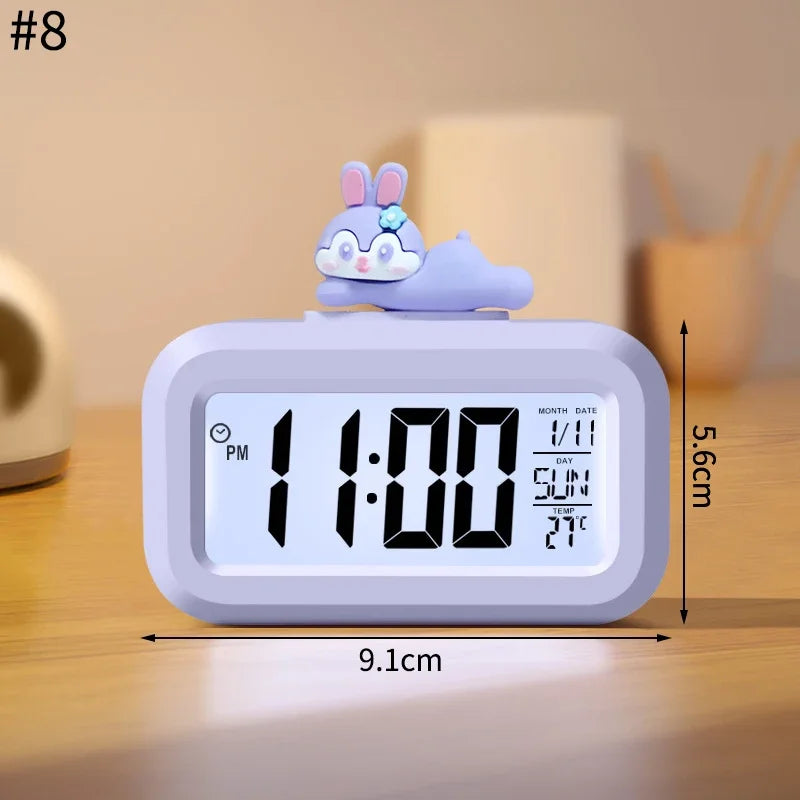 Desk Digital Kawaii Alarm Clock