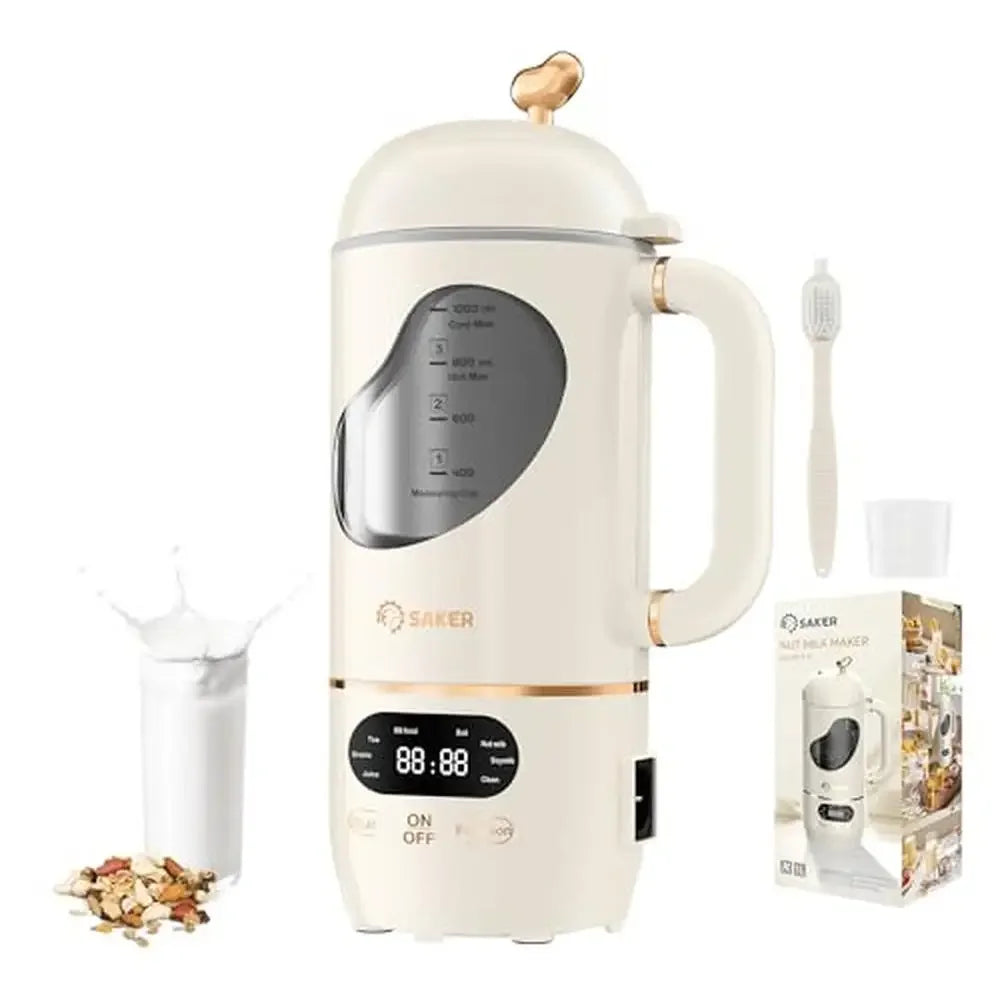 Automatic Homemade Nut Milk Maker Blender Stainless Steel Blades