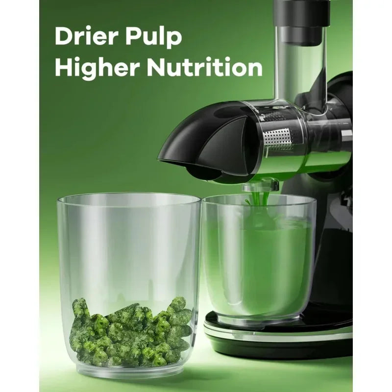 Cold Press Juicer Machine: 92% Juice Yield High
