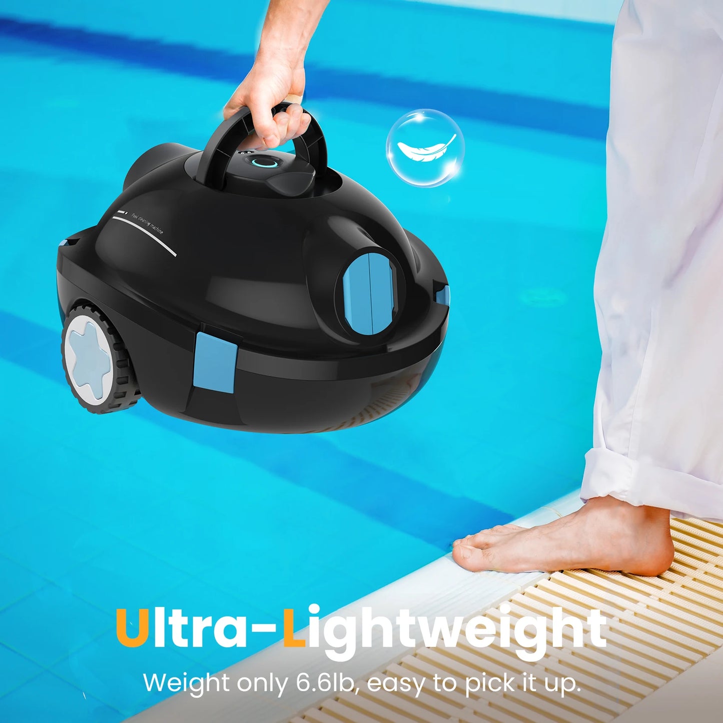 Cordless Robotic Pool Vacuum Cleaner