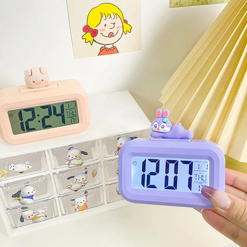 Desk Digital Kawaii Alarm Clock