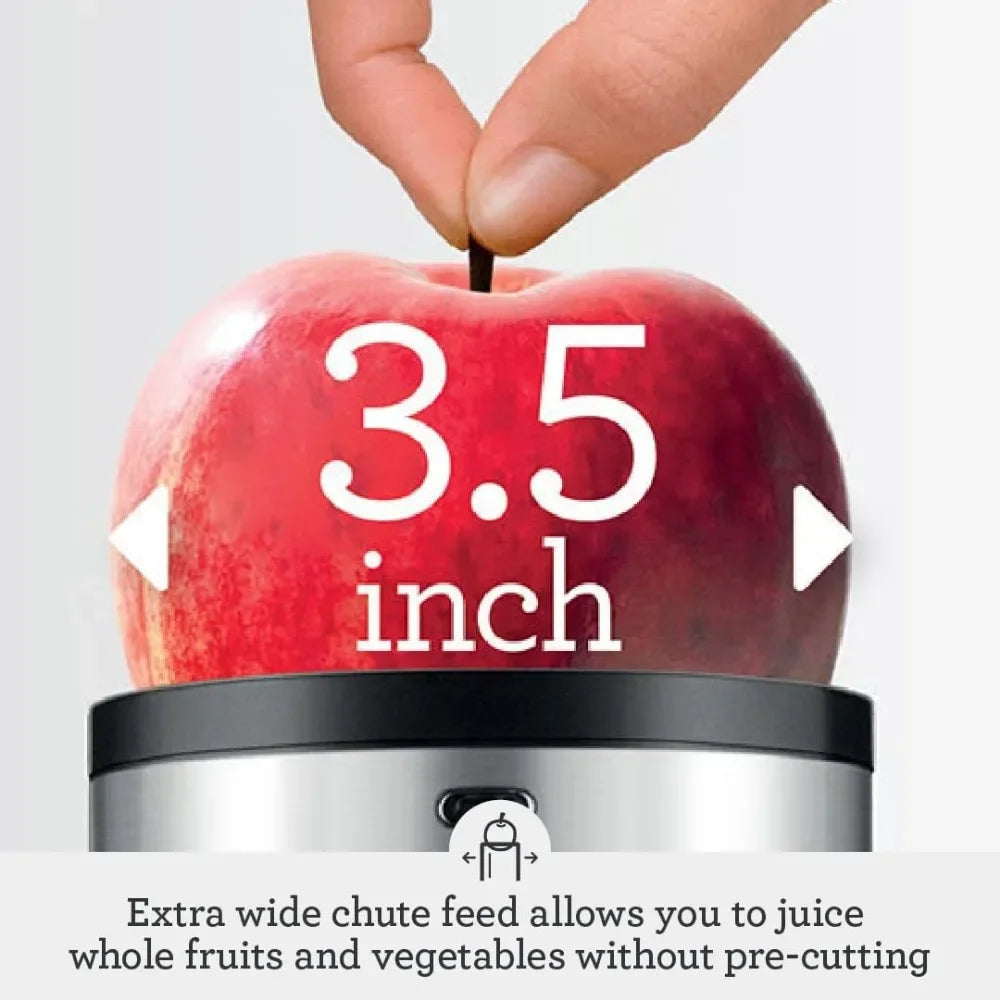 Juice Fountain Juicer Brushed Stainless Steel 70 Fl Oz
