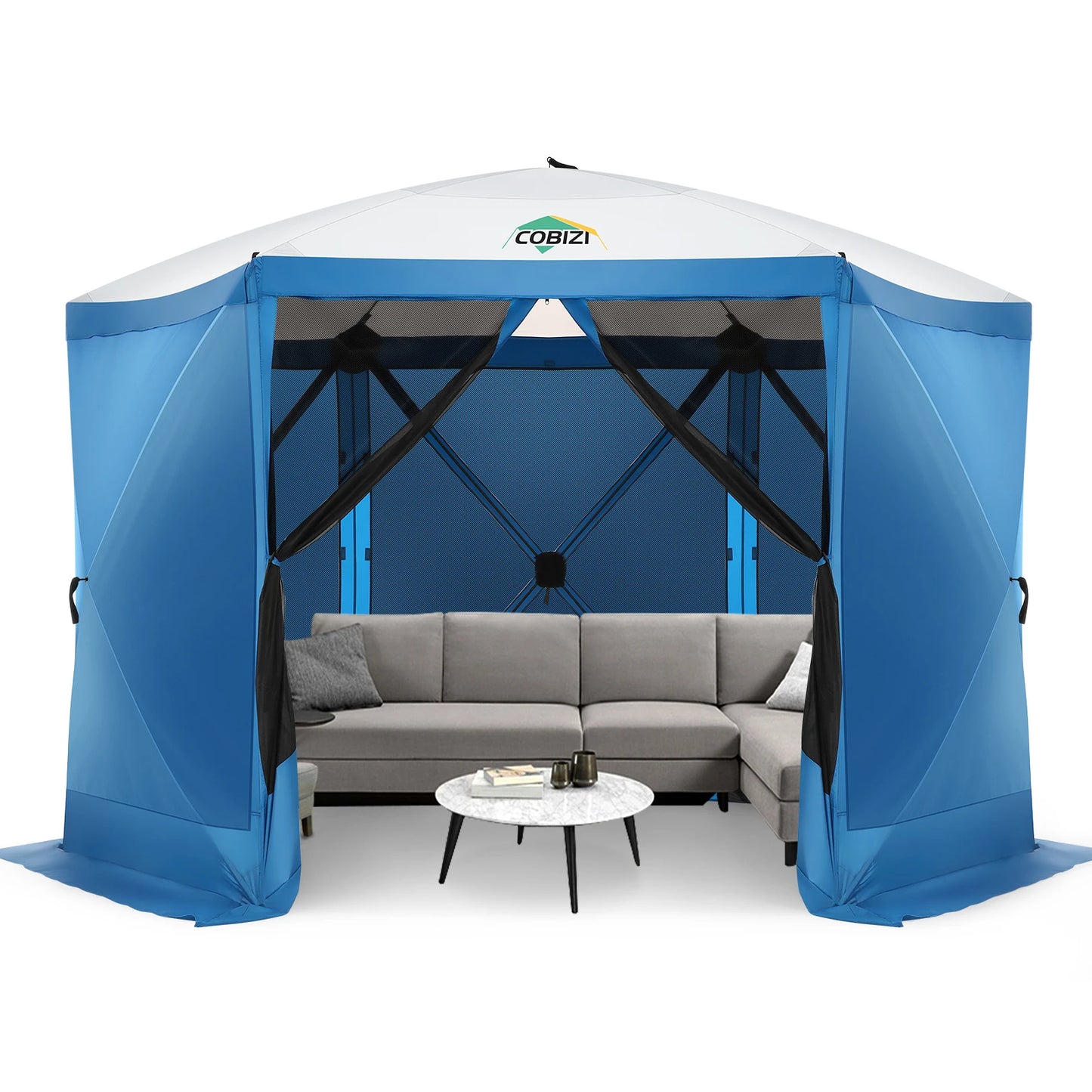 12x12ft Pop up Tent with Mosquito Netting