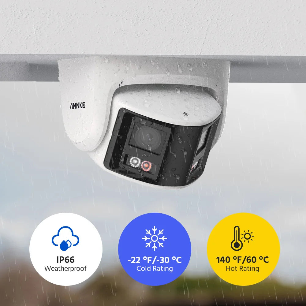 180° 8MP Security CCTV Camera Smart Home