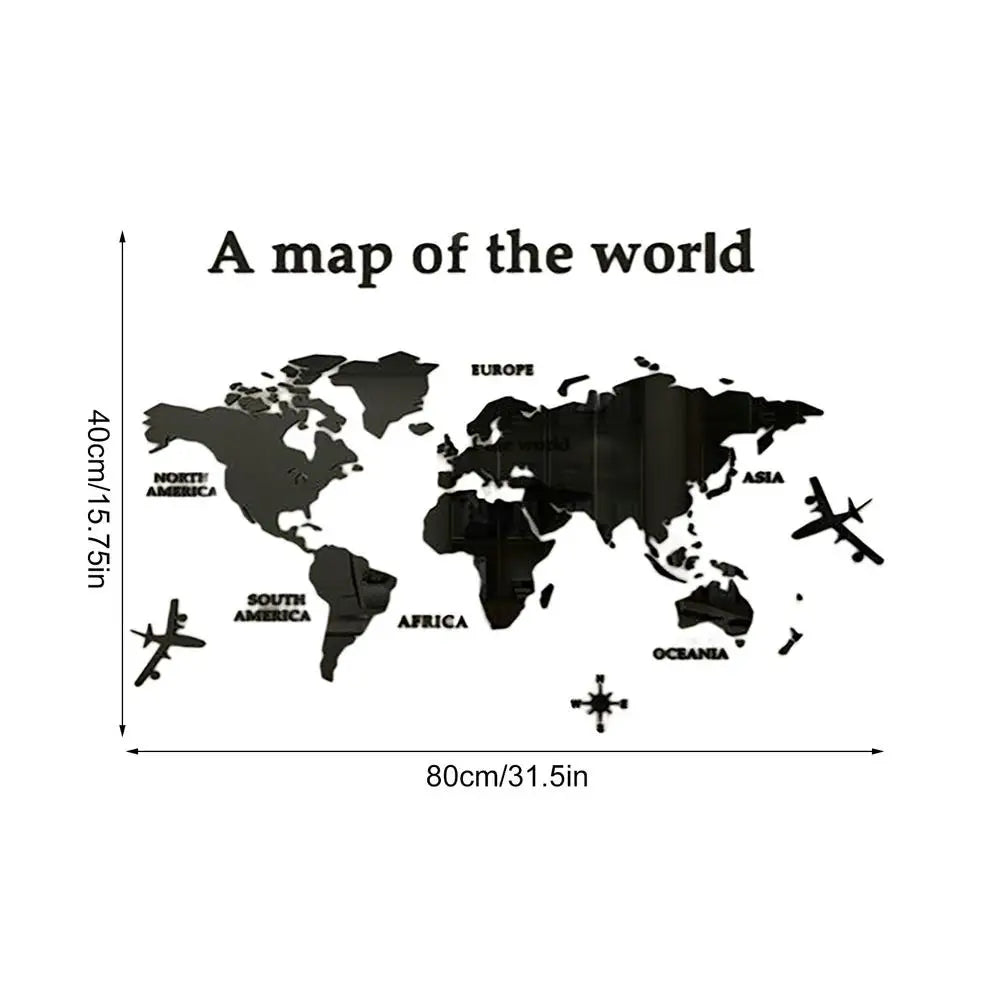 World Map Wall Art