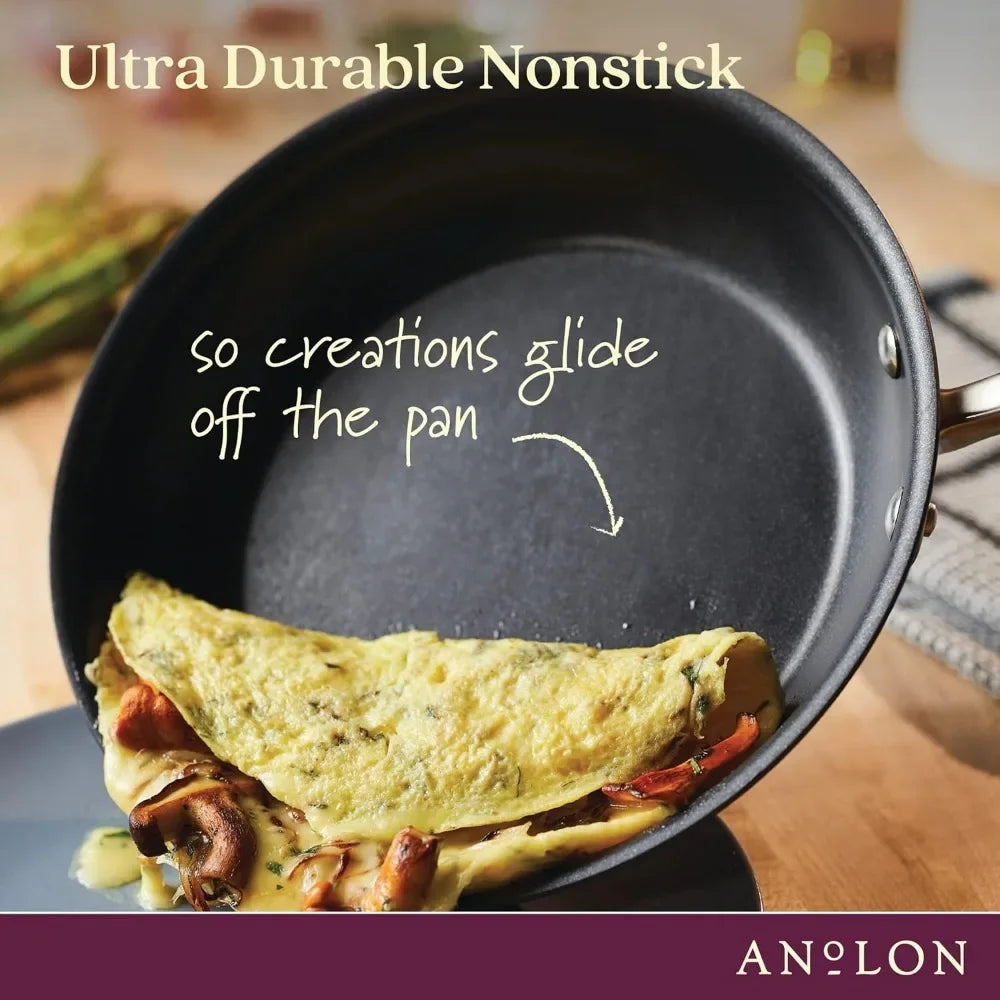 Advanced Home Hard Anodized Nonstick Pots and Pans