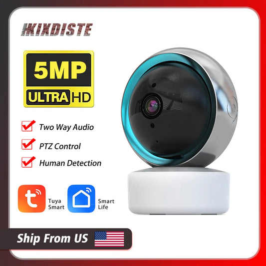 Smart 5MP Wifi Security Protection Camera