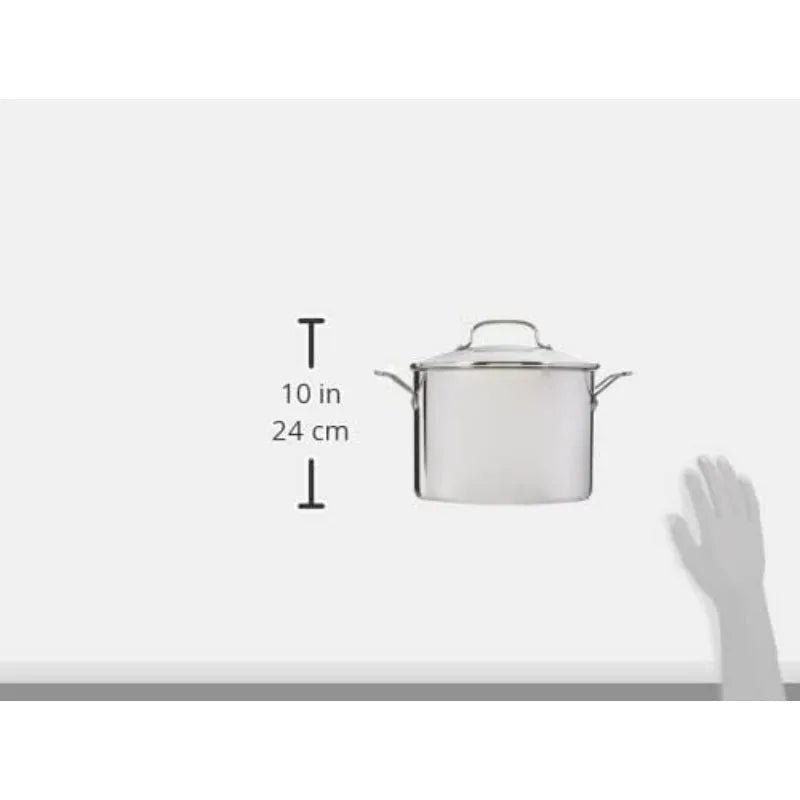 Cuisinart 11-Piece Cookware Set, Chef's Classic Stainless Steel Collection