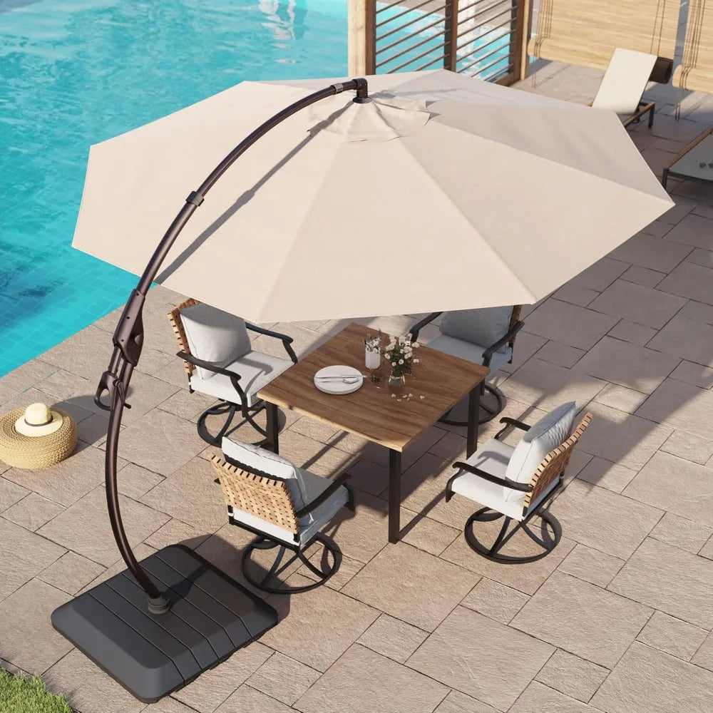 11' Cantilever Offset Umbrella with 360° Rotation