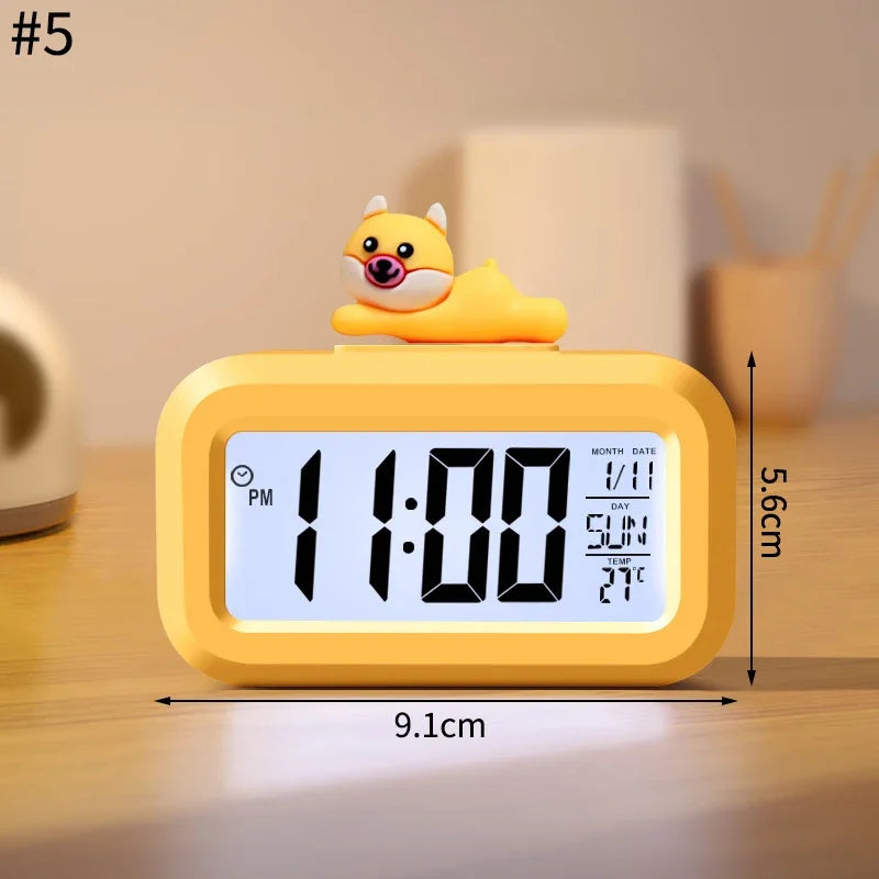 Desk Digital Kawaii Alarm Clock