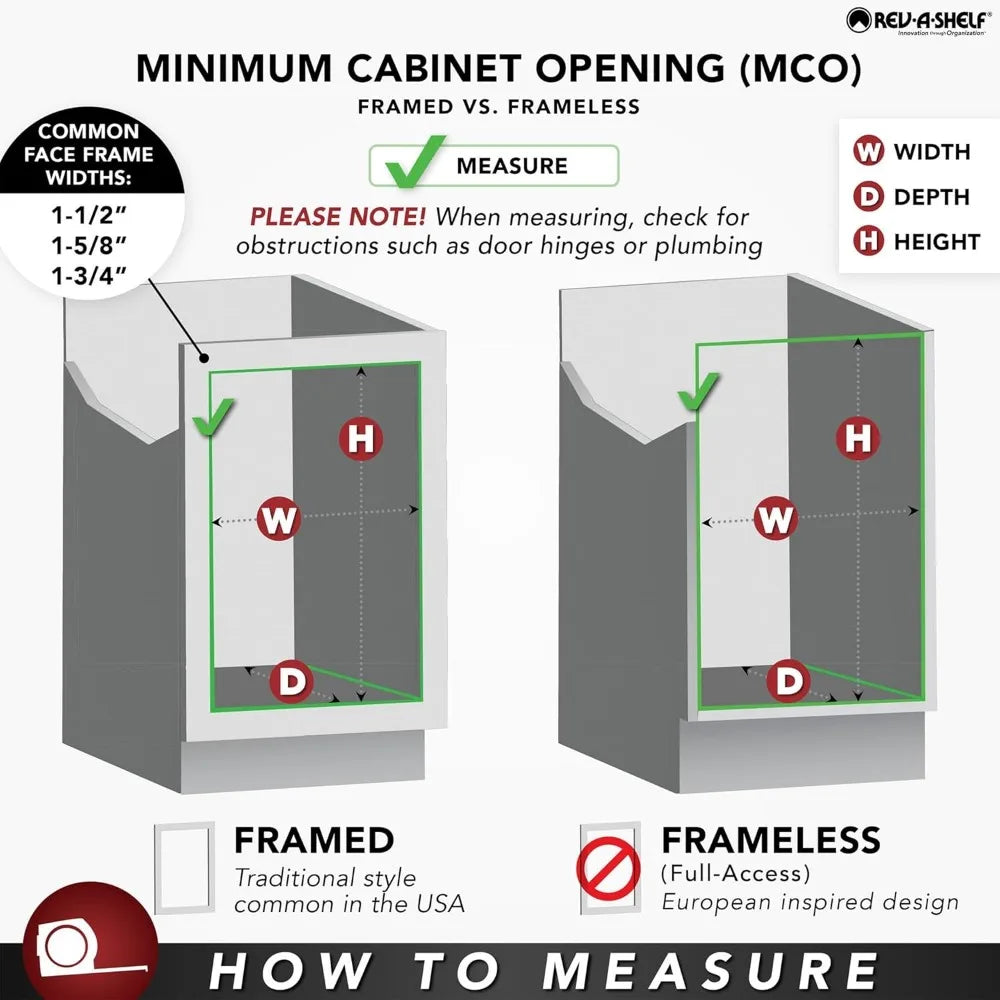 Pull Out Storage Organizer for Wall Kitchen Cabinets