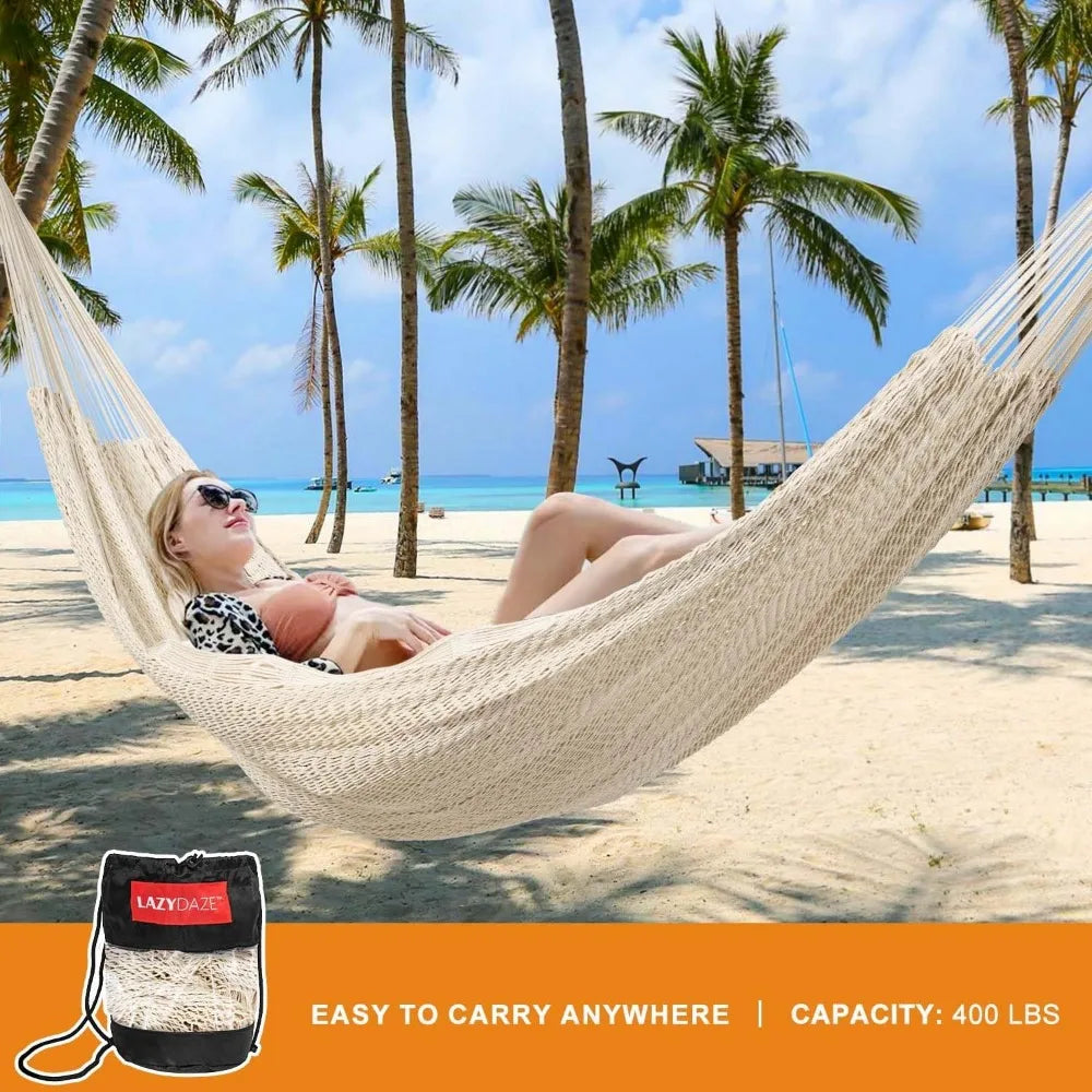 Hand woven Mayan Family Hammock