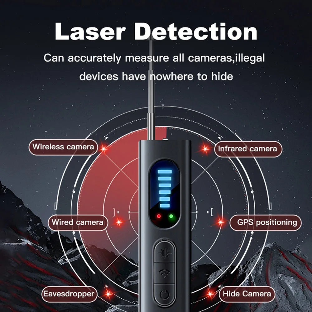 T15 Anti Spy Detector Professional GPS Wiretapping Search Devices Security Protection