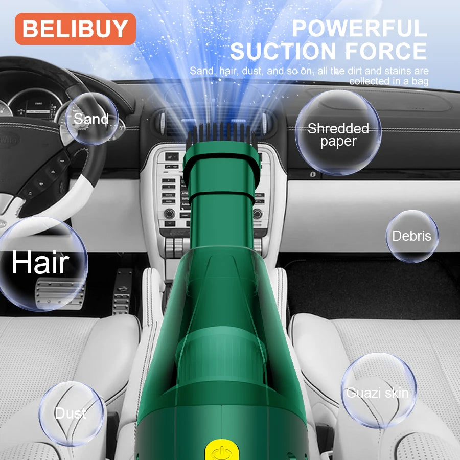 Wireless Multifunctional Vacuum Cleaner (Car/Household)